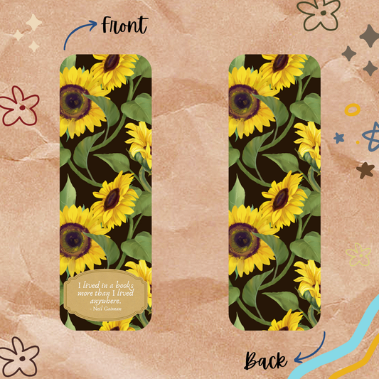 Set of 8 Long Bookmarks | Laminated | Glossy Finish