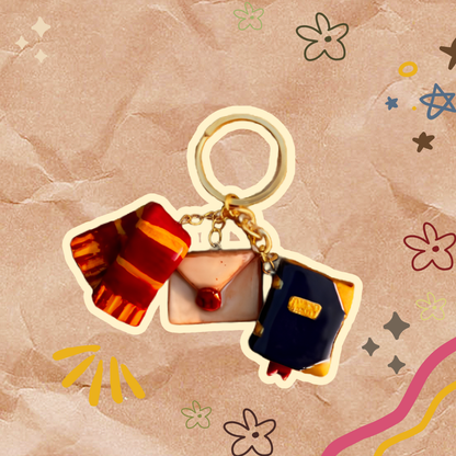 Harry Potter Clay Keyring (II)