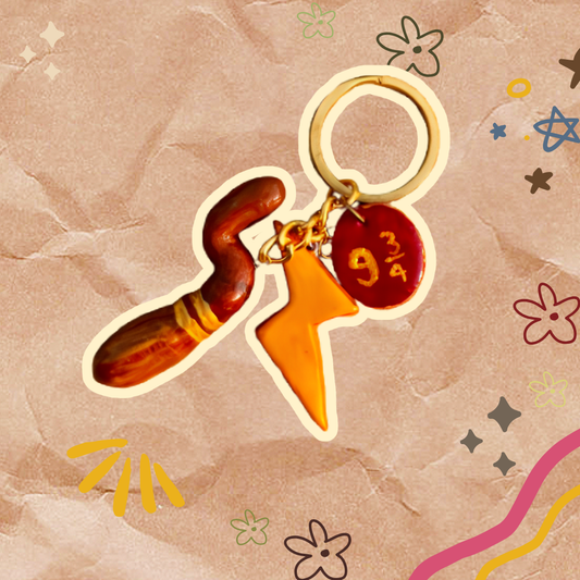 Harry Potter Clay Keyring (I)