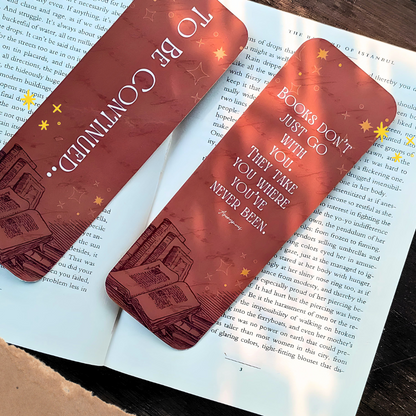 Vintage Long Bookmark