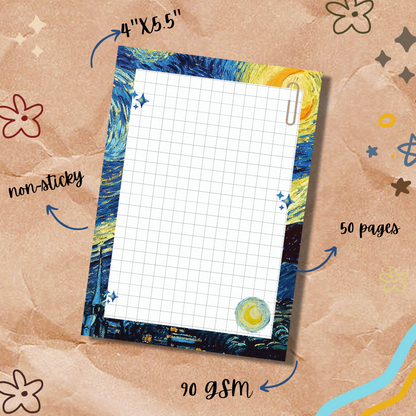 Starry Night Notepad