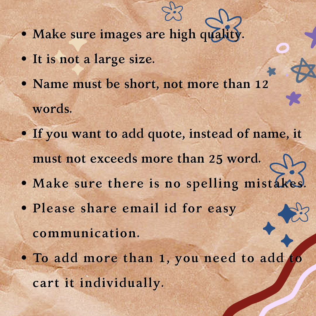 Customised Magnetic Bookmark