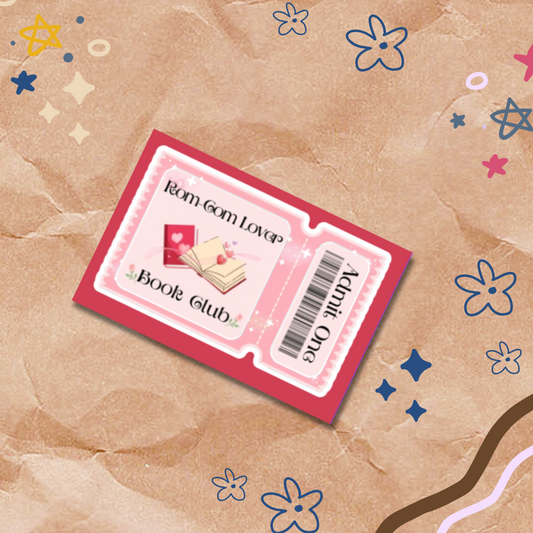 Mini Magnetic Bookmark - Rom Com Lover Book Club