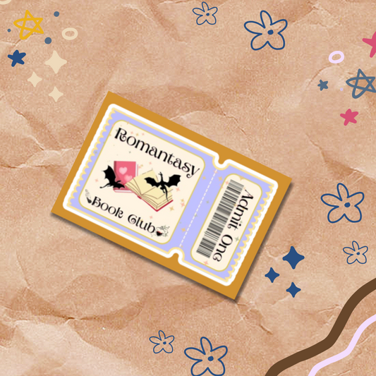 Mini Magnetic Bookmark - Romantasy Book Club