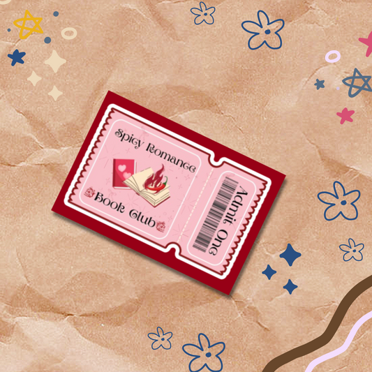 Mini Magnetic Bookmark - Spicy Romance Book Club