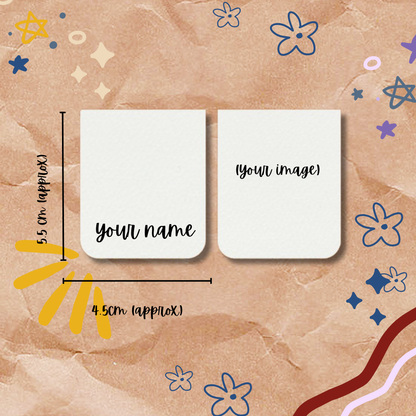 Customised Magnetic Bookmark