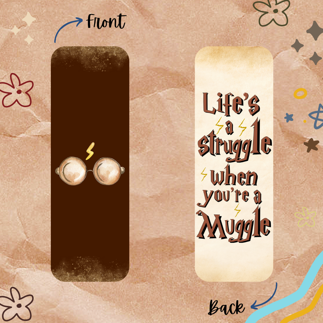 Harry Potter handmade Long bookmark